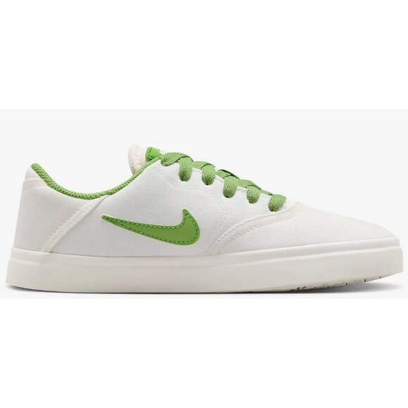Nike SB Check Canvas GS Skate Shoes Phantom / Chlorophyll NEW - Picture 4 of 8